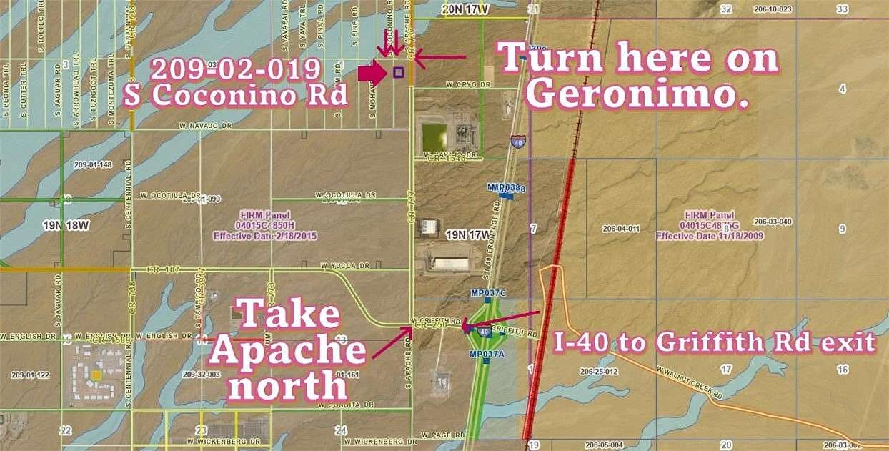 2.35 Acres of Residential Land for Sale in Golden Valley, Arizona