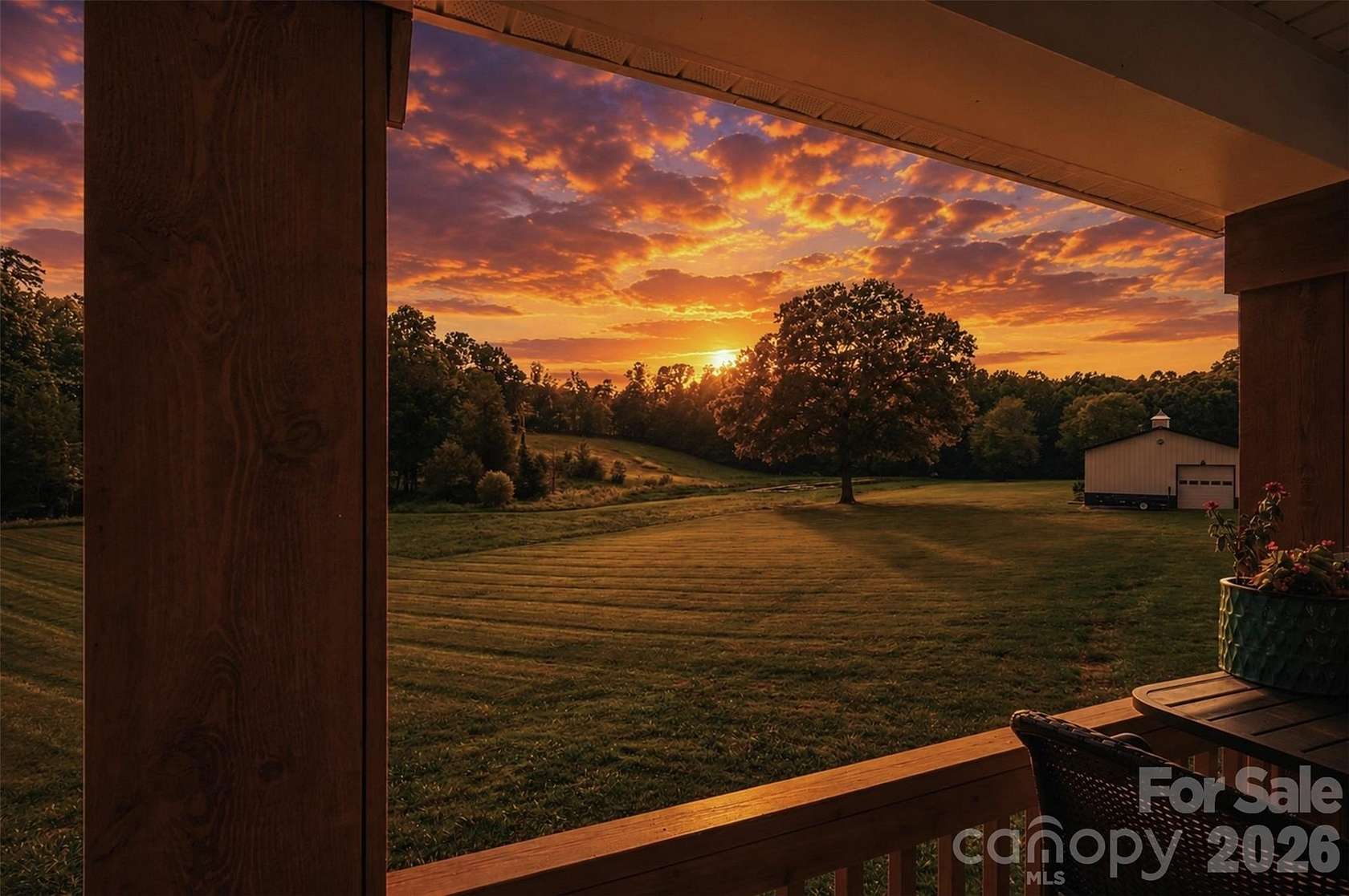 16.6 Acres of Recreational Land with Home for Sale in Maiden, North Carolina
