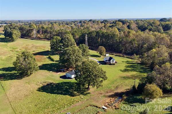 16.6 Acres of Land with Home for Sale in Maiden, North Carolina