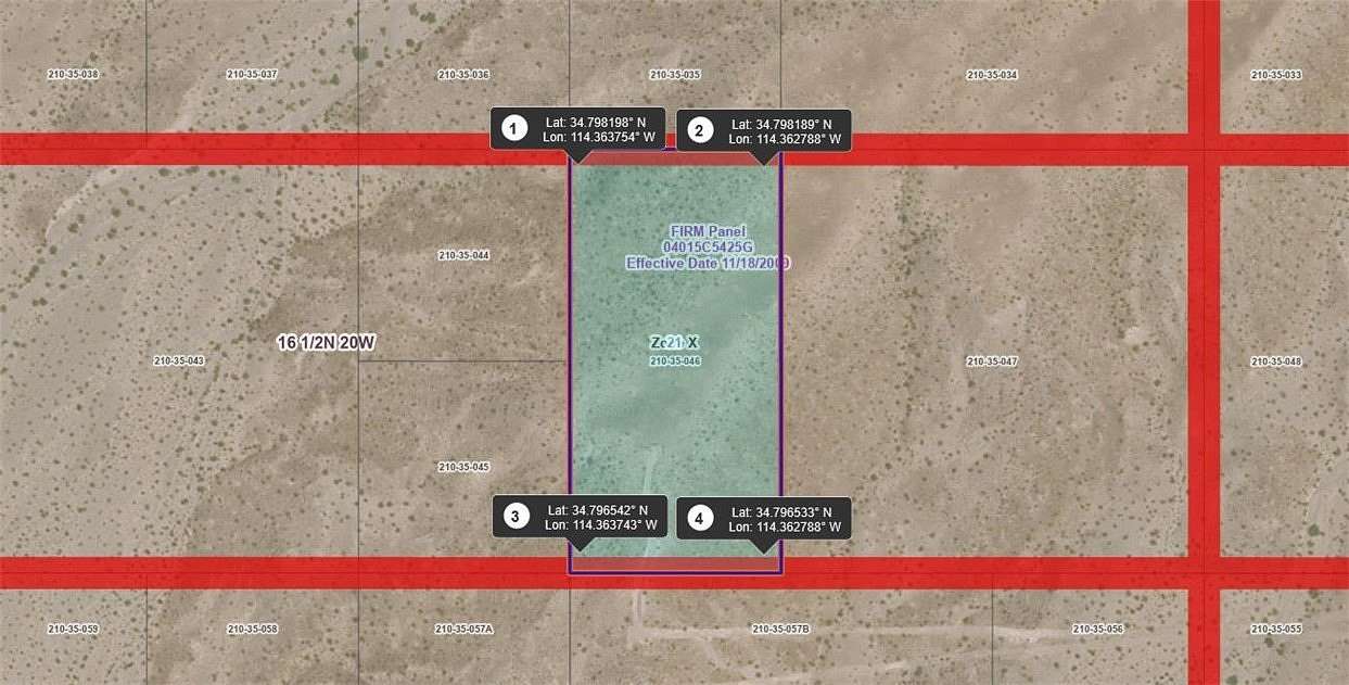 5 Acres of Residential Land for Sale in Topock, Arizona