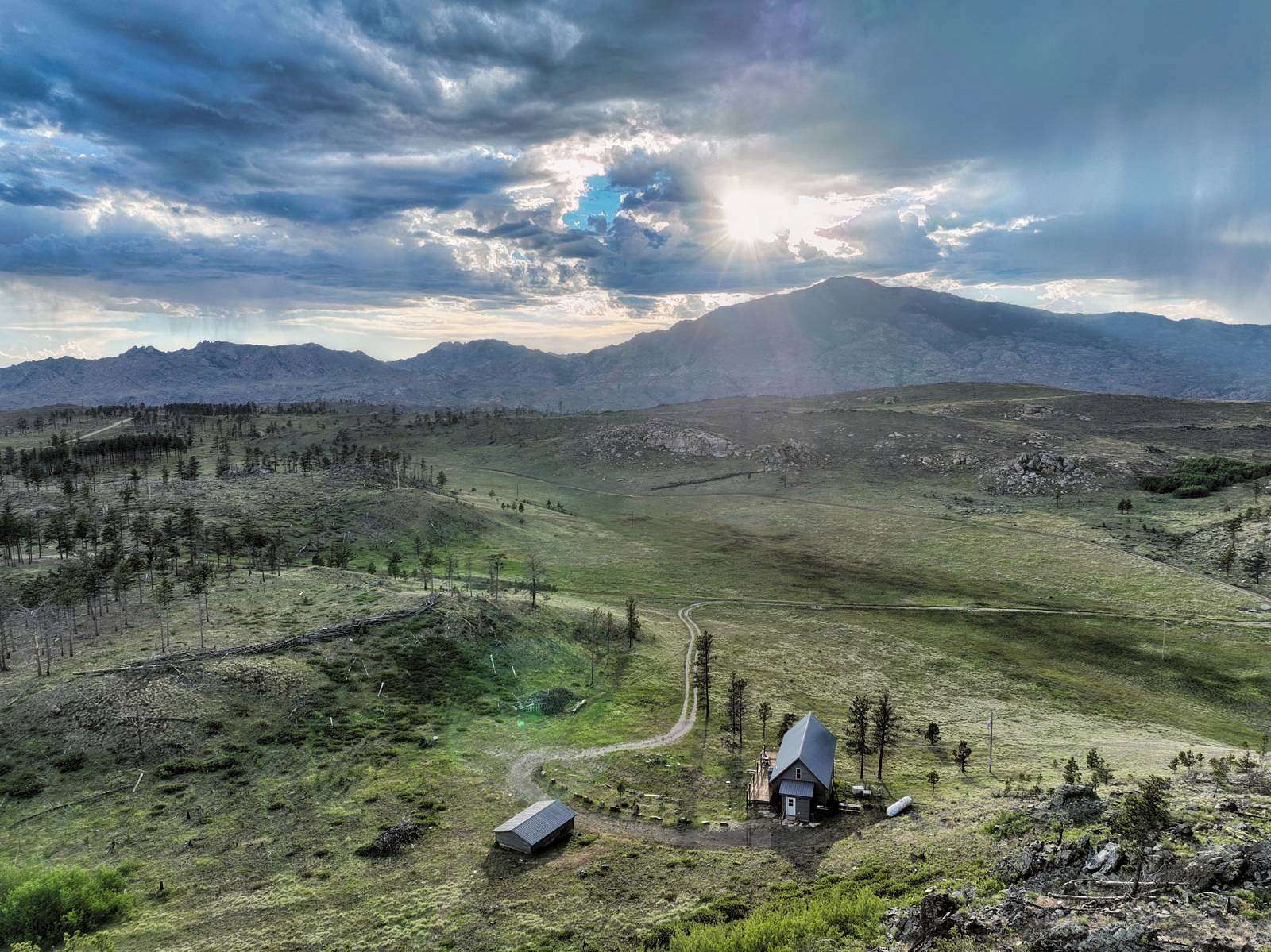 120 Acres of Improved Land for Sale in Wheatland, Wyoming