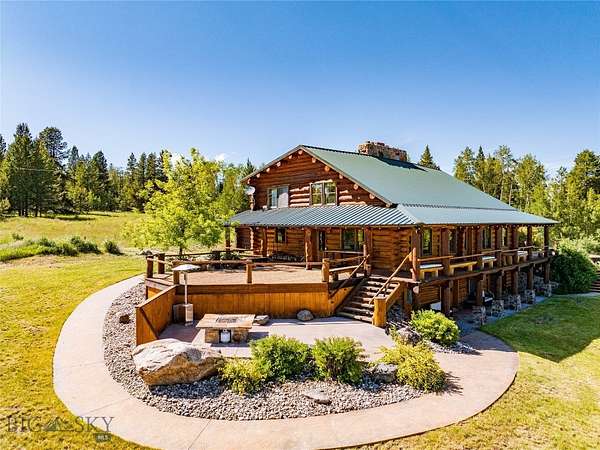 20.7 Acres of Recreational Land with Home for Sale in Cameron, Montana