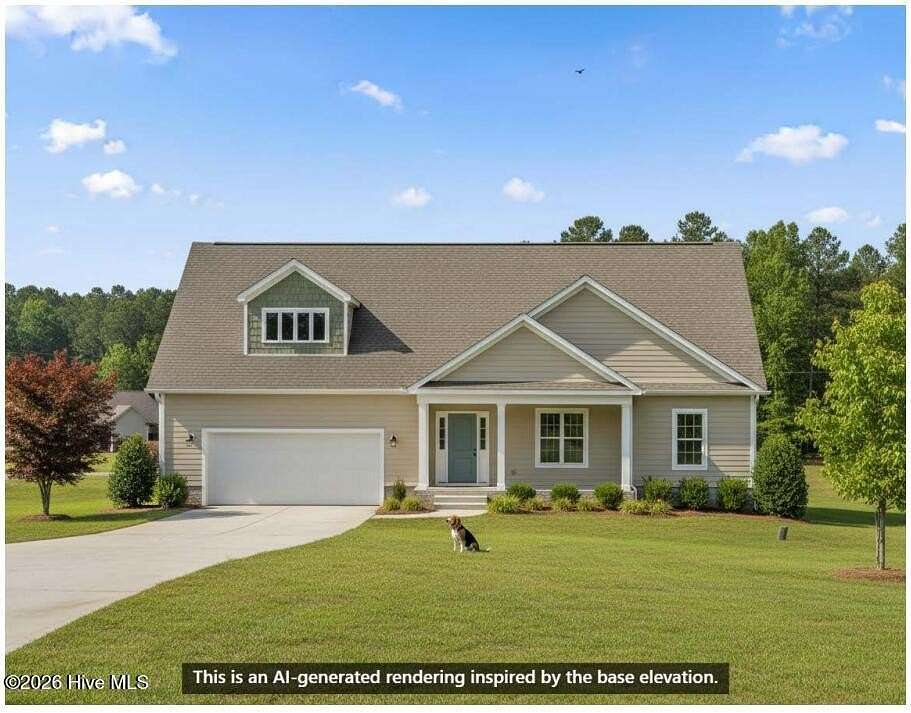 1.75 Acres of Land with Home for Sale in Vanceboro, North Carolina