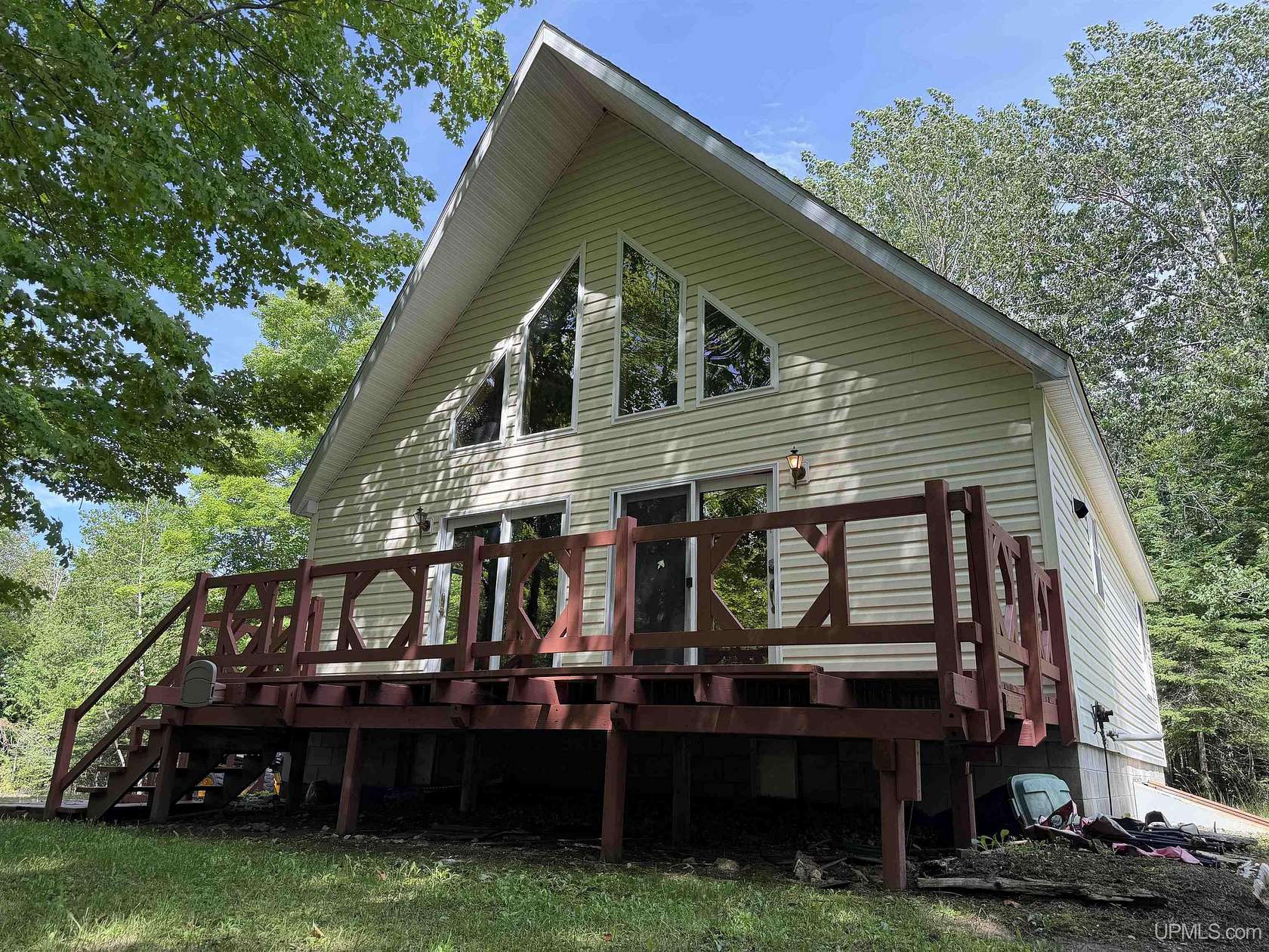 2 Acres of Land with Home for Sale in Garden, Michigan