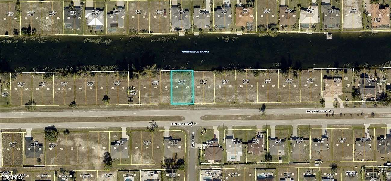 0.23 Acres of Residential Land for Sale in Cape Coral, Florida