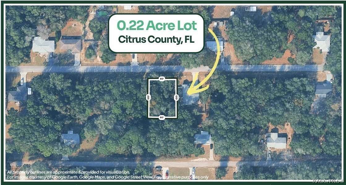 0.22 Acres of Residential Land for Sale in Inverness, Florida
