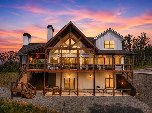 3.26 Acres of Land with Home for Sale in Talking Rock, Georgia