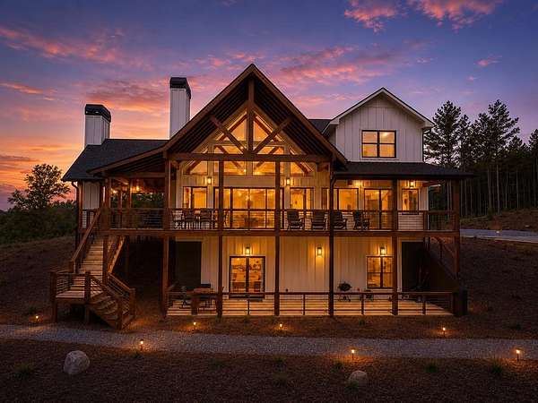 3.26 Acres of Land with Home for Sale in Talking Rock, Georgia