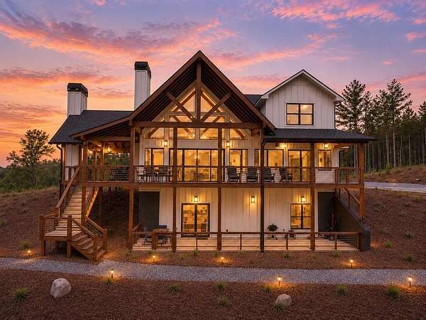 3.26 Acres of Land with Home for Sale in Talking Rock, Georgia