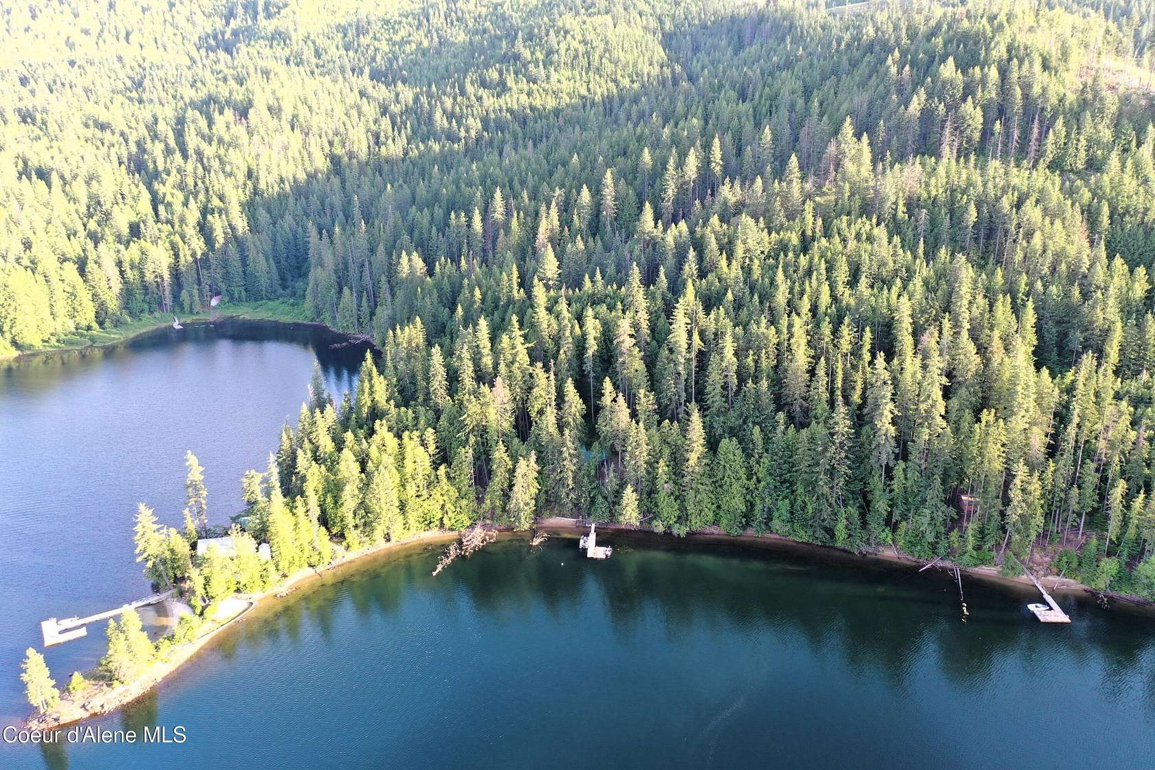 1.88 Acres of Land with Home for Sale in Spirit Lake, Idaho