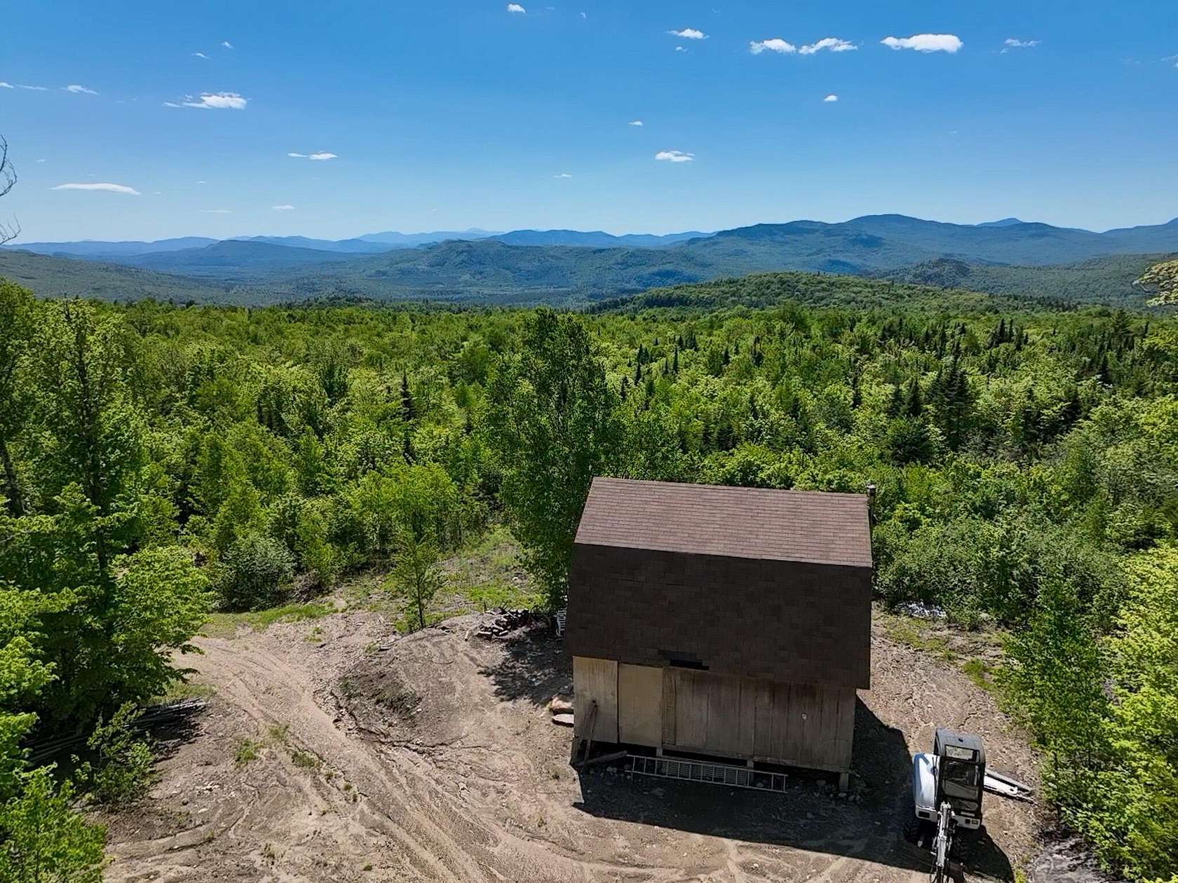51 Acres of Recreational Land with Home for Sale in Rumford, Maine