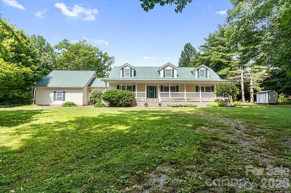 6 Acres of Land with Home for Sale in Pisgah Forest, North Carolina