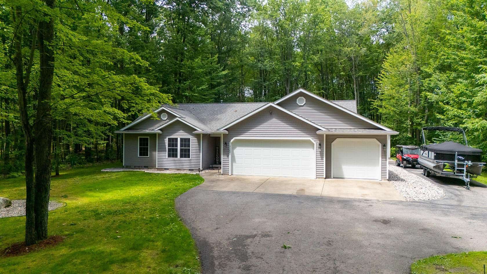 4.36 Acres of Land with Home for Sale in Roscommon, Michigan