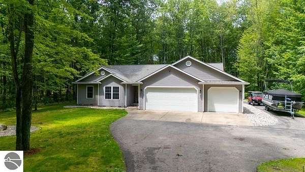 4.36 Acres of Land with Home for Sale in Roscommon, Michigan