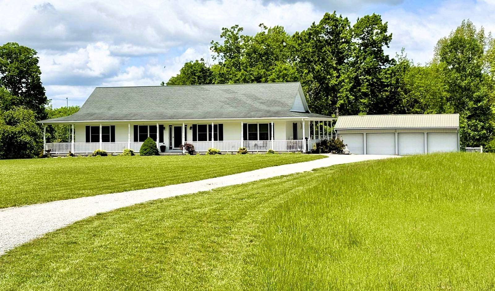 28 Acres of Land with Home for Sale in Willisburg, Kentucky