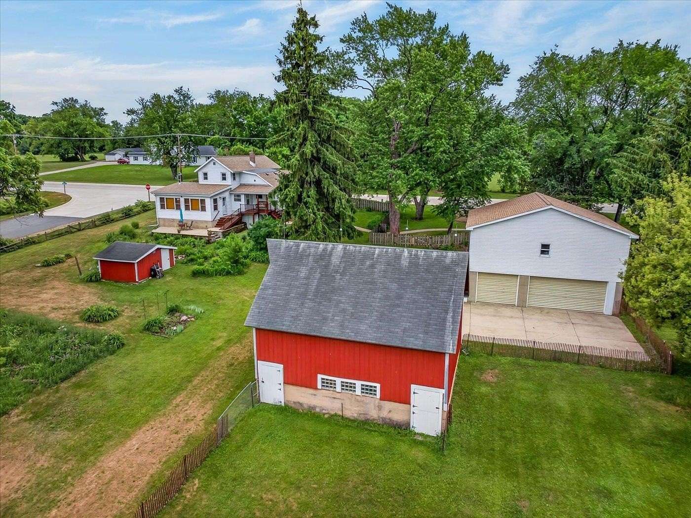 9 Acres of Land with Home for Sale in Stoughton, Wisconsin
