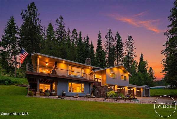 3.8 Acres of Land with Home for Sale in Kingston, Idaho
