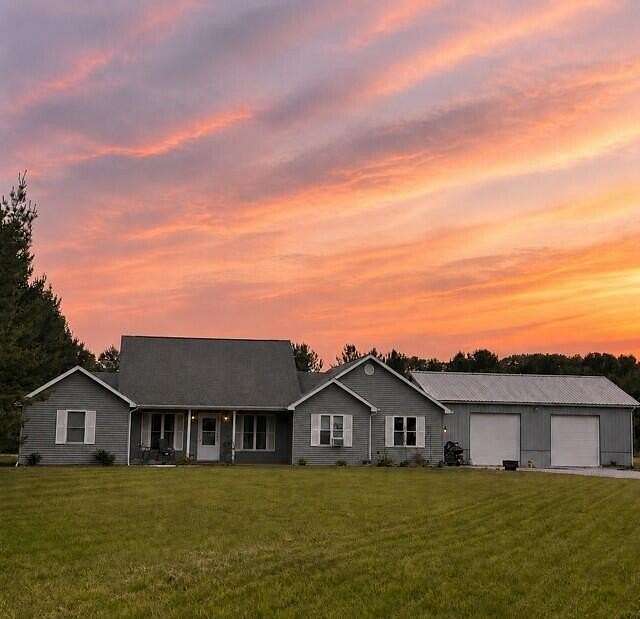 2.4 Acres of Land with Home for Sale in Wheatfield, Indiana