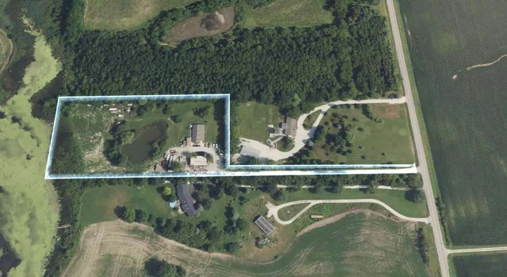 5.49 Acres of Land with Home for Sale in Frankfort, Illinois