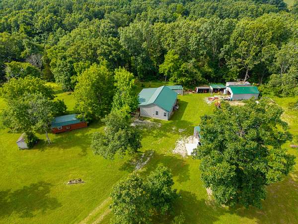 64.7 Acres of Land with Home for Sale in Squires, Missouri