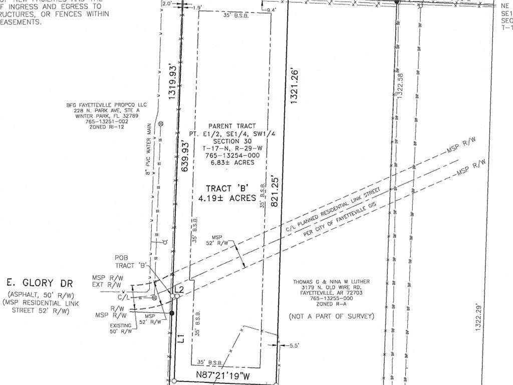4.19 Acres of Land for Sale in Fayetteville, Arkansas