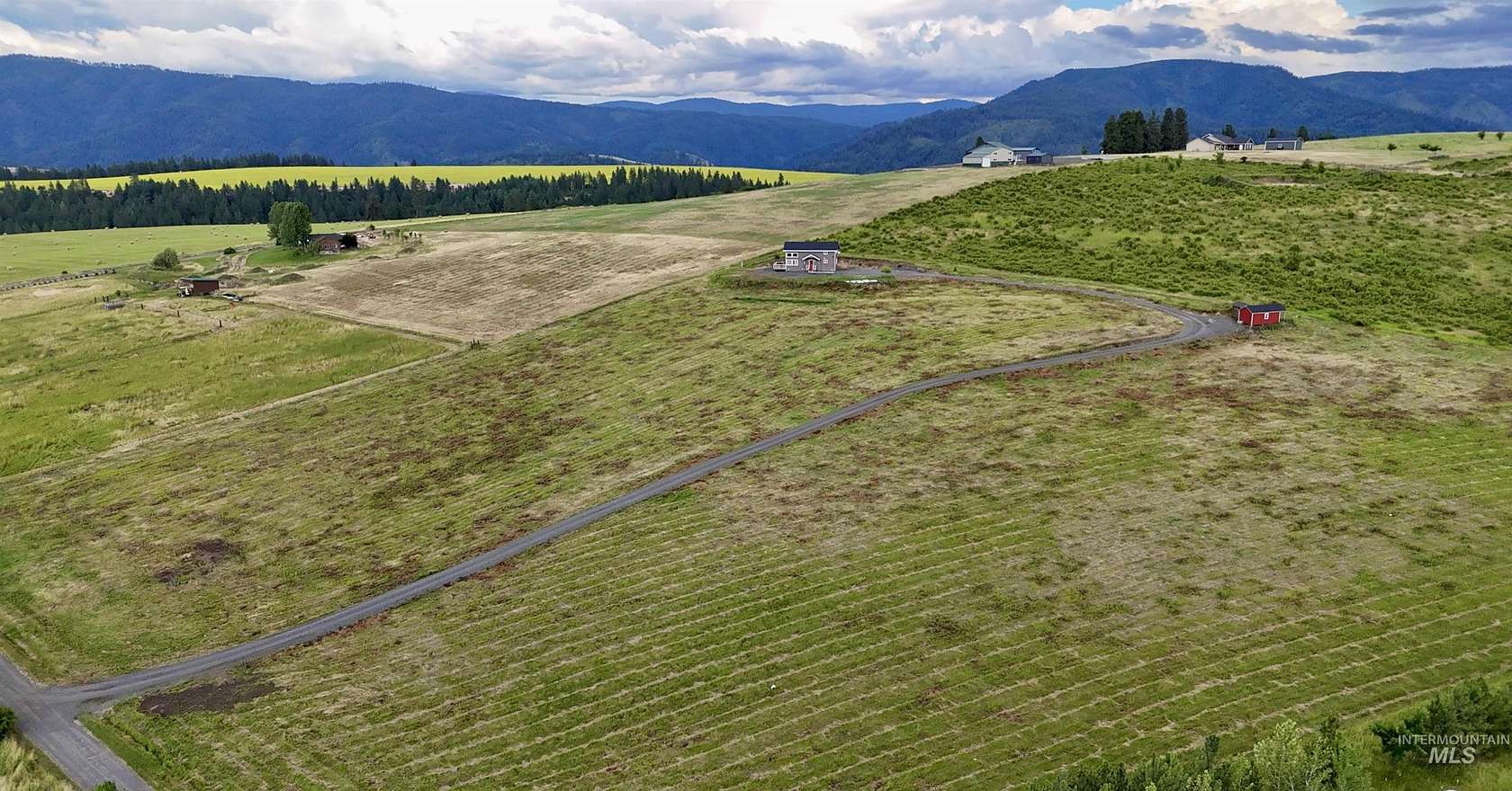 10 Acres of Land with Home for Sale in Grangeville, Idaho