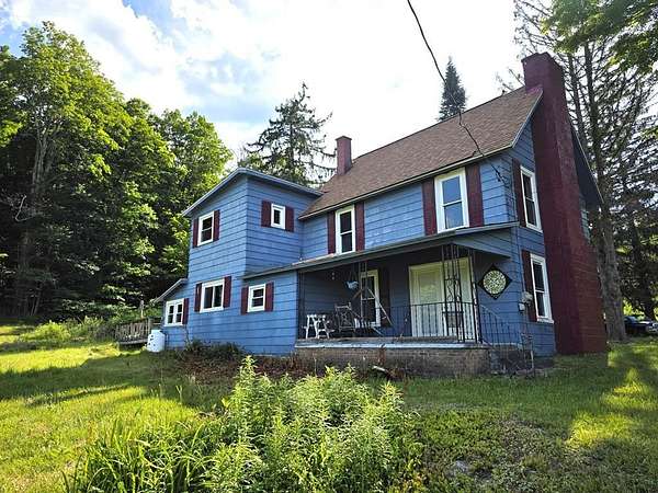 5 Acres of Land with Home for Sale in New Albany, Pennsylvania
