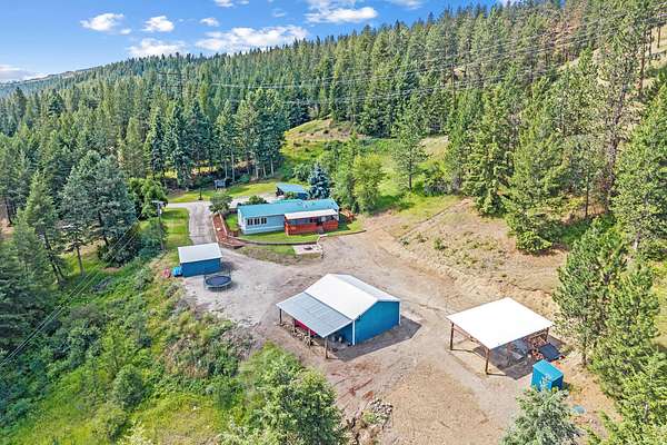 4 Acres of Land with Home for Sale in Colville, Washington