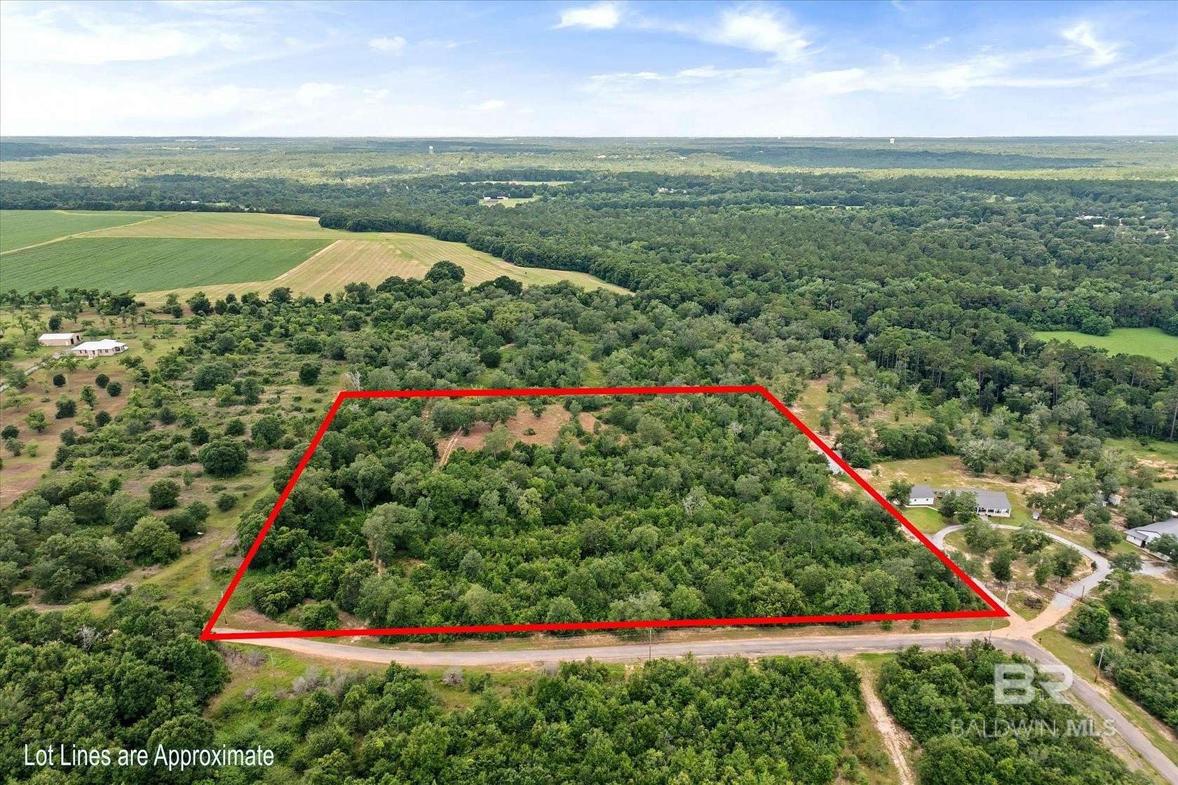 10.1 Acres of Land for Sale in Summerdale, Alabama