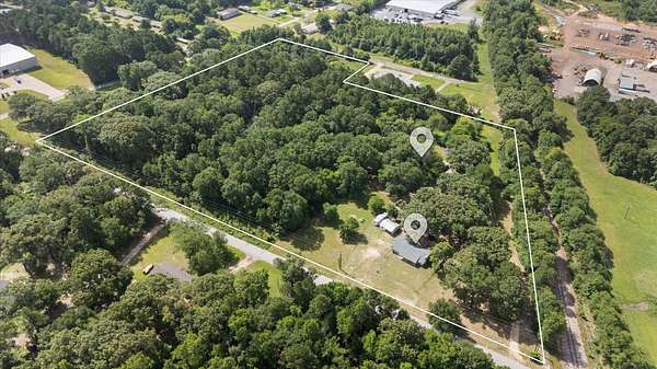 11.5 Acres of Land with Home for Sale in Tyler, Texas