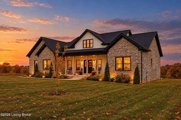 5.32 Acres of Land with Home for Sale in Shelbyville, Kentucky