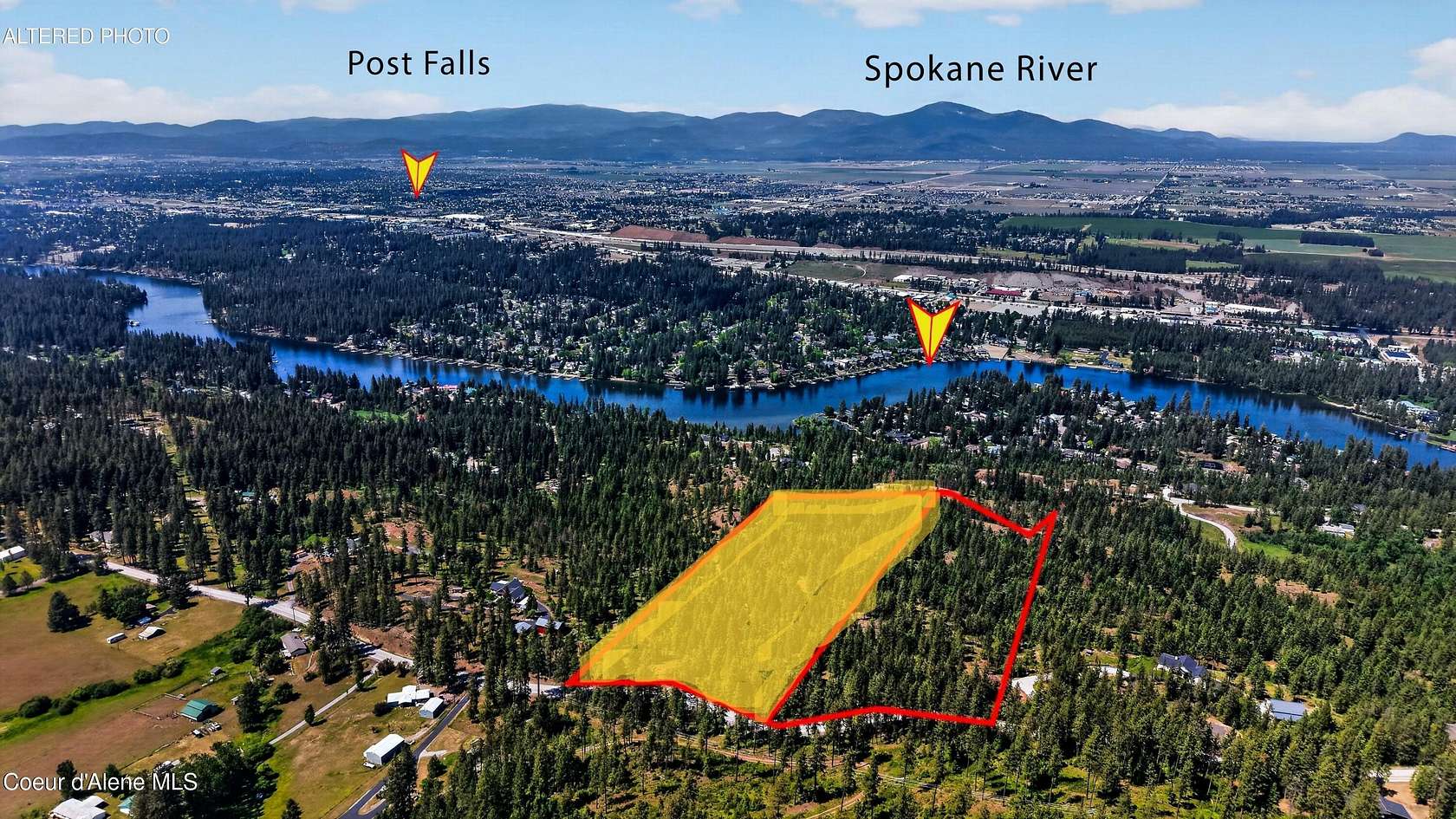 10 Acres of Residential Land for Sale in Coeur d'Alene, Idaho