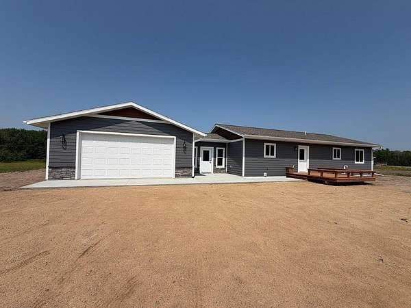 9.9 Acres of Land with Home for Sale in Akeley, Minnesota