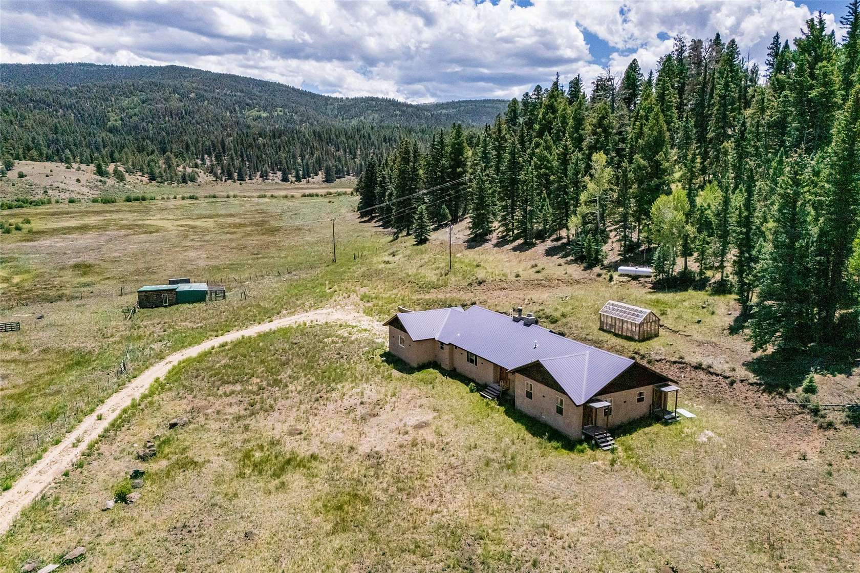 14.8 Acres of Recreational Land with Home for Sale in Taos, New Mexico