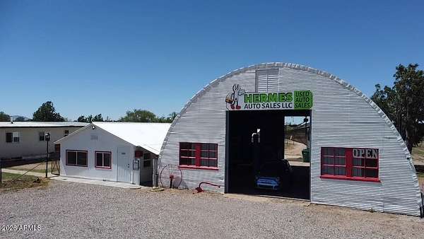4.8 Acres of Land with Home for Sale in Hereford, Arizona
