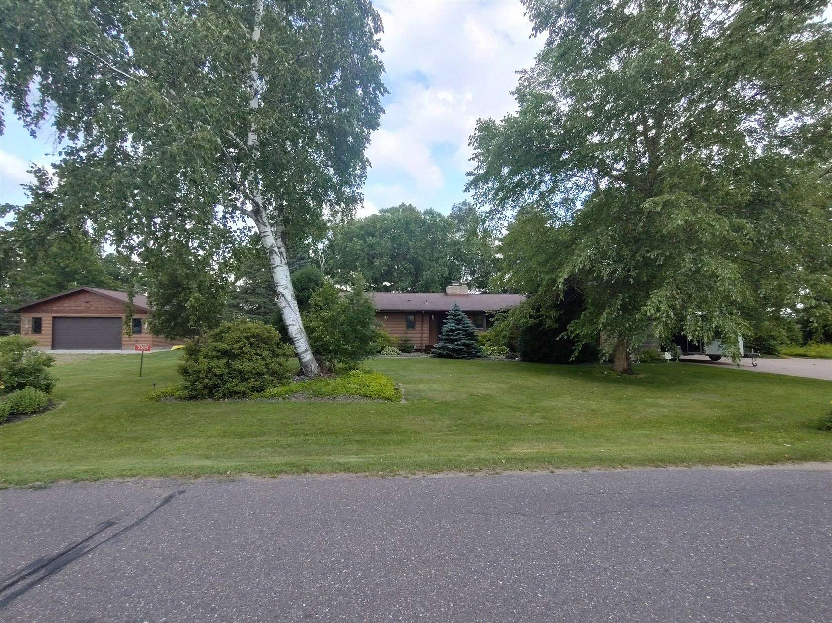 1.83 Acres of Land with Home for Sale in Rice Lake, Wisconsin