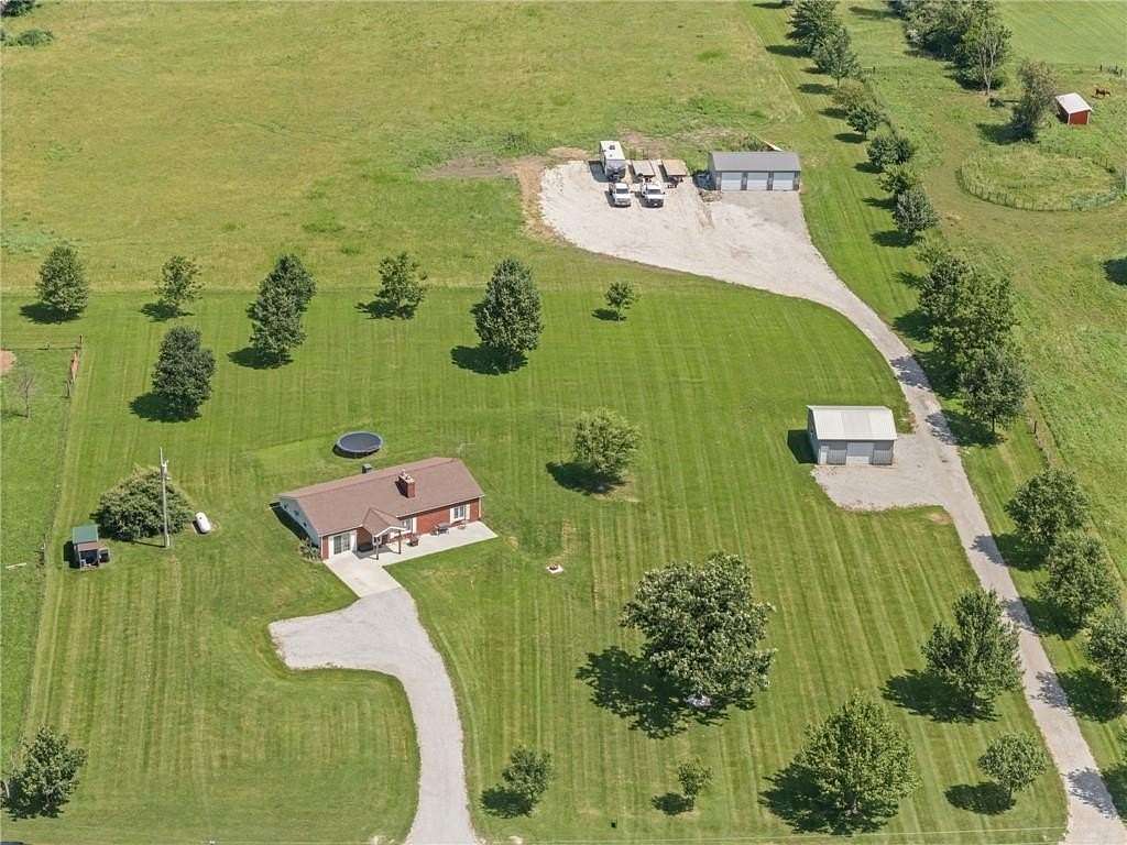 17.2 Acres of Land with Home for Sale in Lawson, Missouri