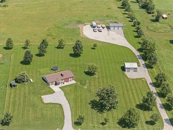 17.2 Acres of Land with Home for Sale in Lawson, Missouri