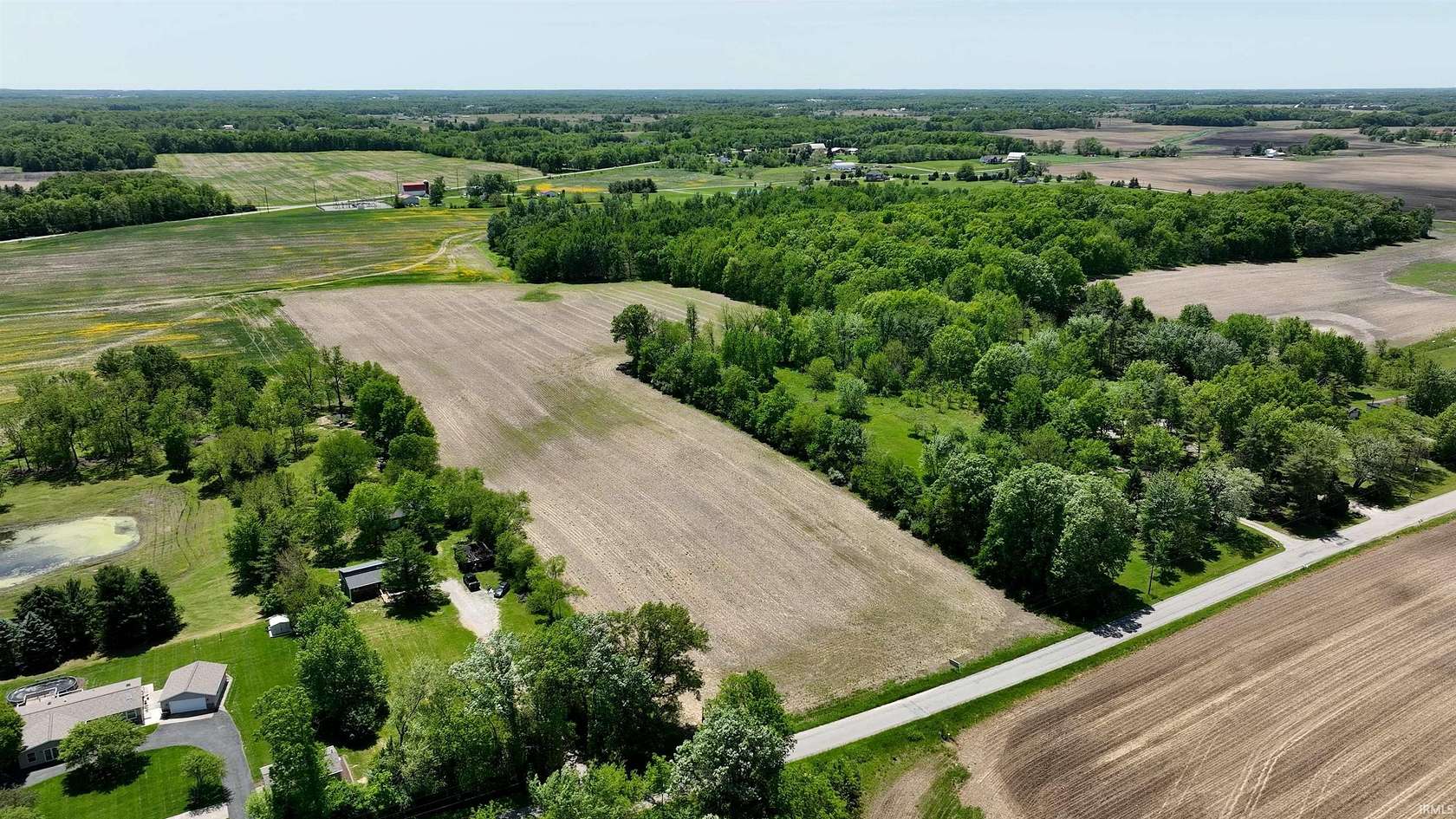 14 Acres of Agricultural Land for Sale in Laotto, Indiana