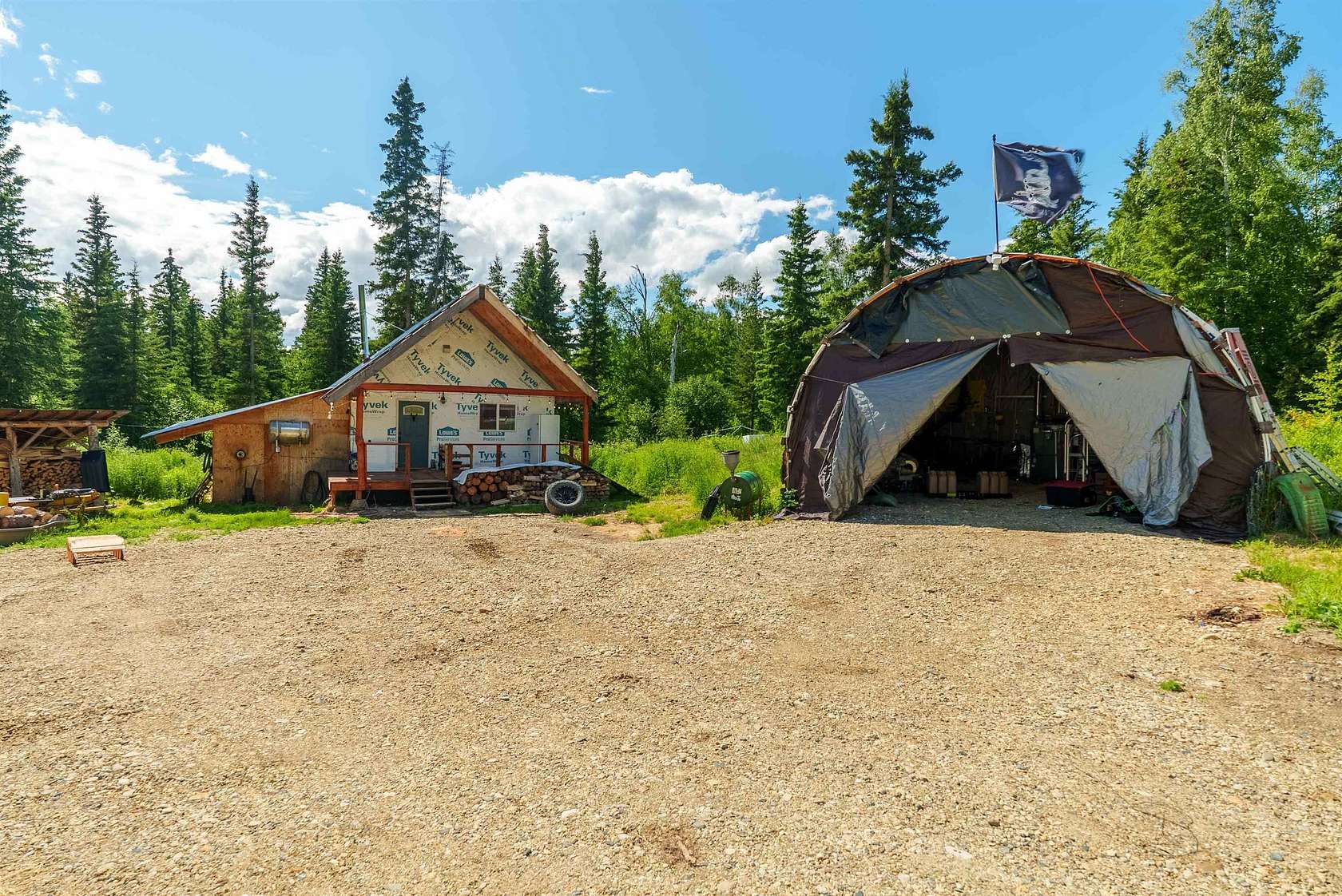 5 Acres of Land with Home for Sale in Salcha, Alaska