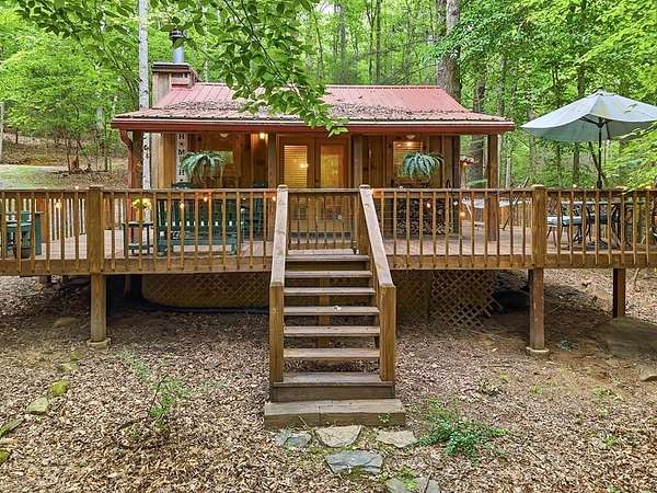 3.78 Acres of Land with Home for Sale in Blue Ridge, Georgia