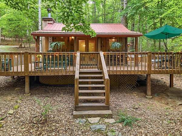 3.78 Acres of Land with Home for Sale in Blue Ridge, Georgia
