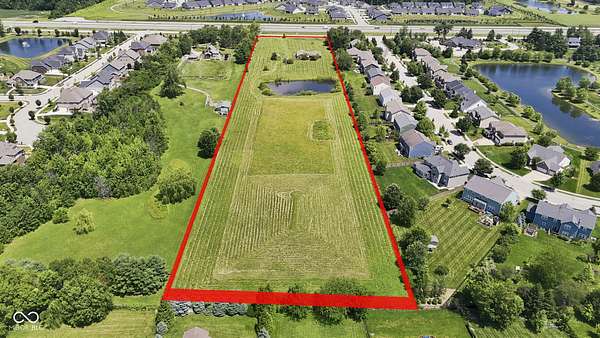 7.46 Acres of Land with Home for Sale in Carmel, Indiana