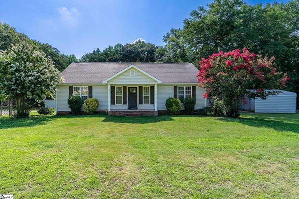 1.5 Acres of Land with Home for Sale in Fountain Inn, South Carolina