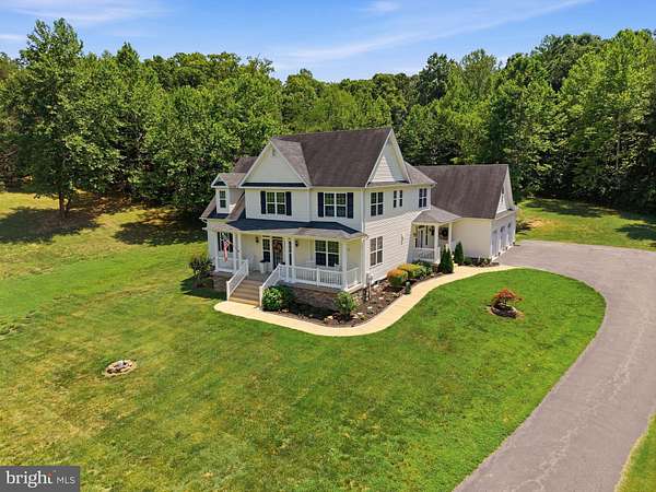 4.7 Acres of Land with Home for Sale in Prince Frederick, Maryland