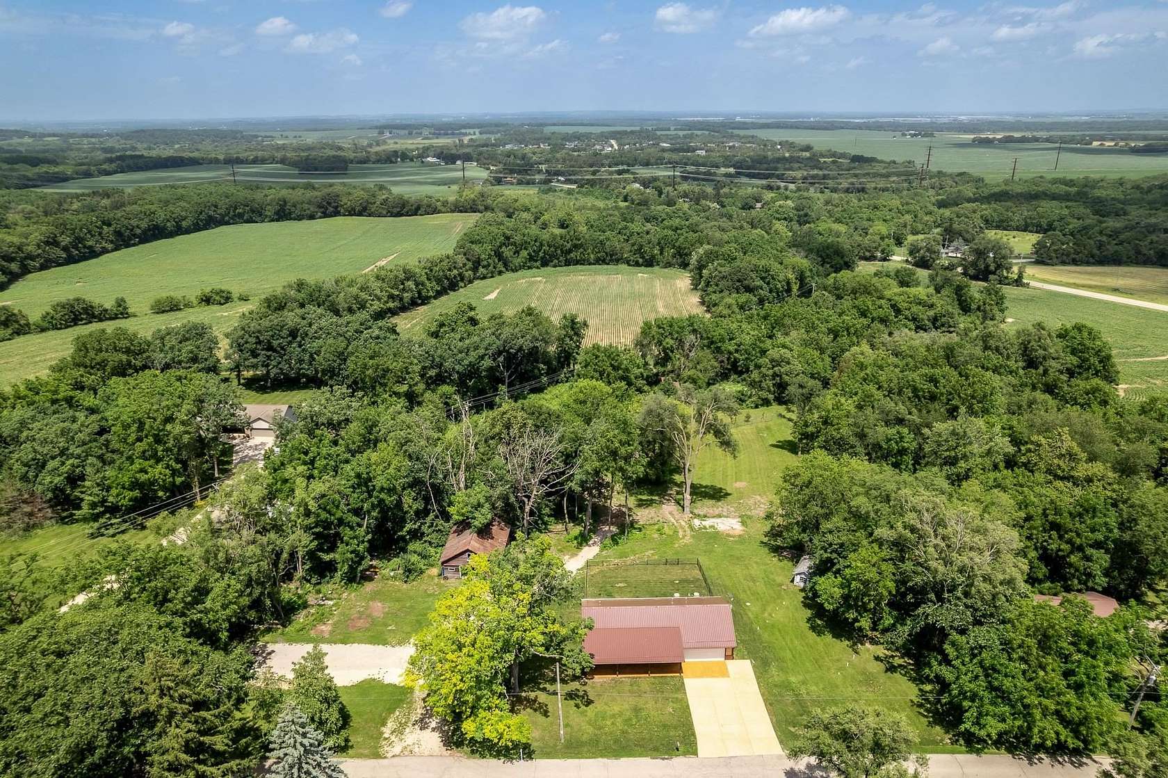 3.43 Acres of Land with Home for Sale in Beloit, Wisconsin