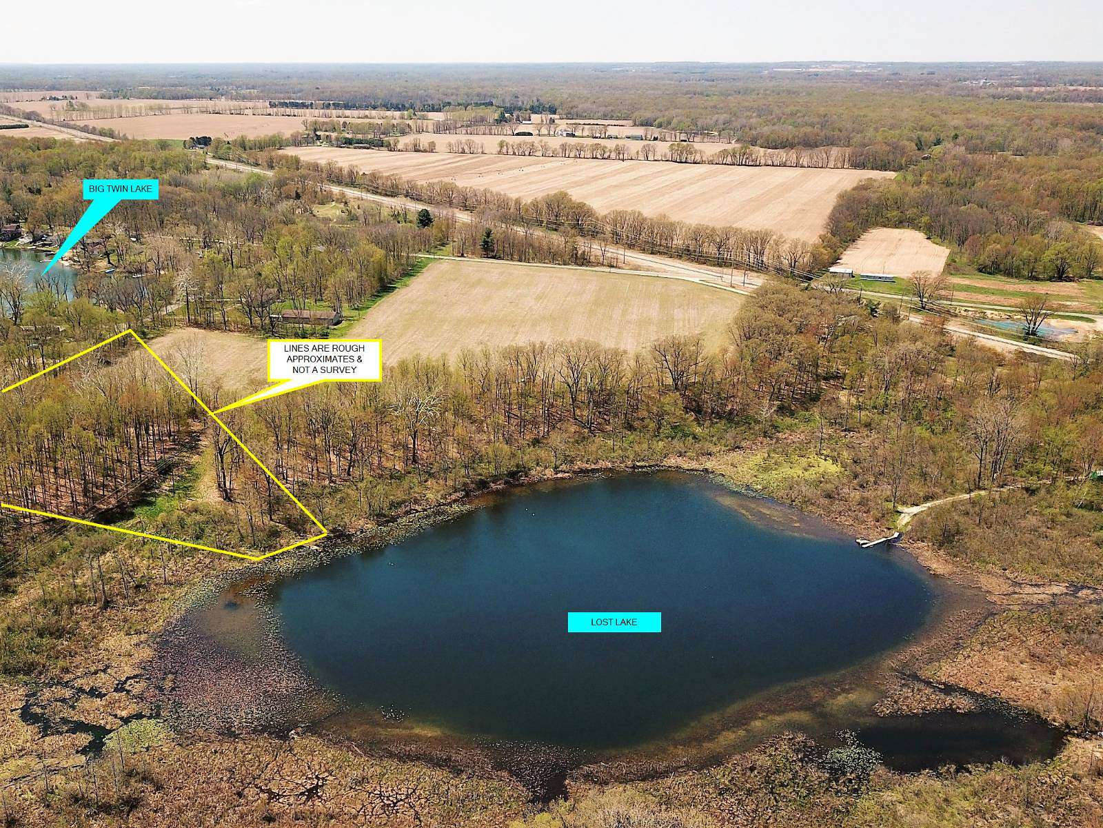 3.17 Acres of Residential Land for Sale in Dowagiac, Michigan