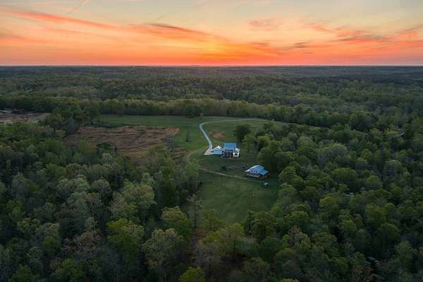 101 Acres of Recreational Land with Home for Sale in Honea Path, South Carolina