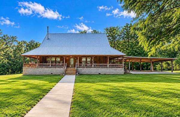 10.5 Acres of Land with Home for Sale in Grove Hill, Alabama