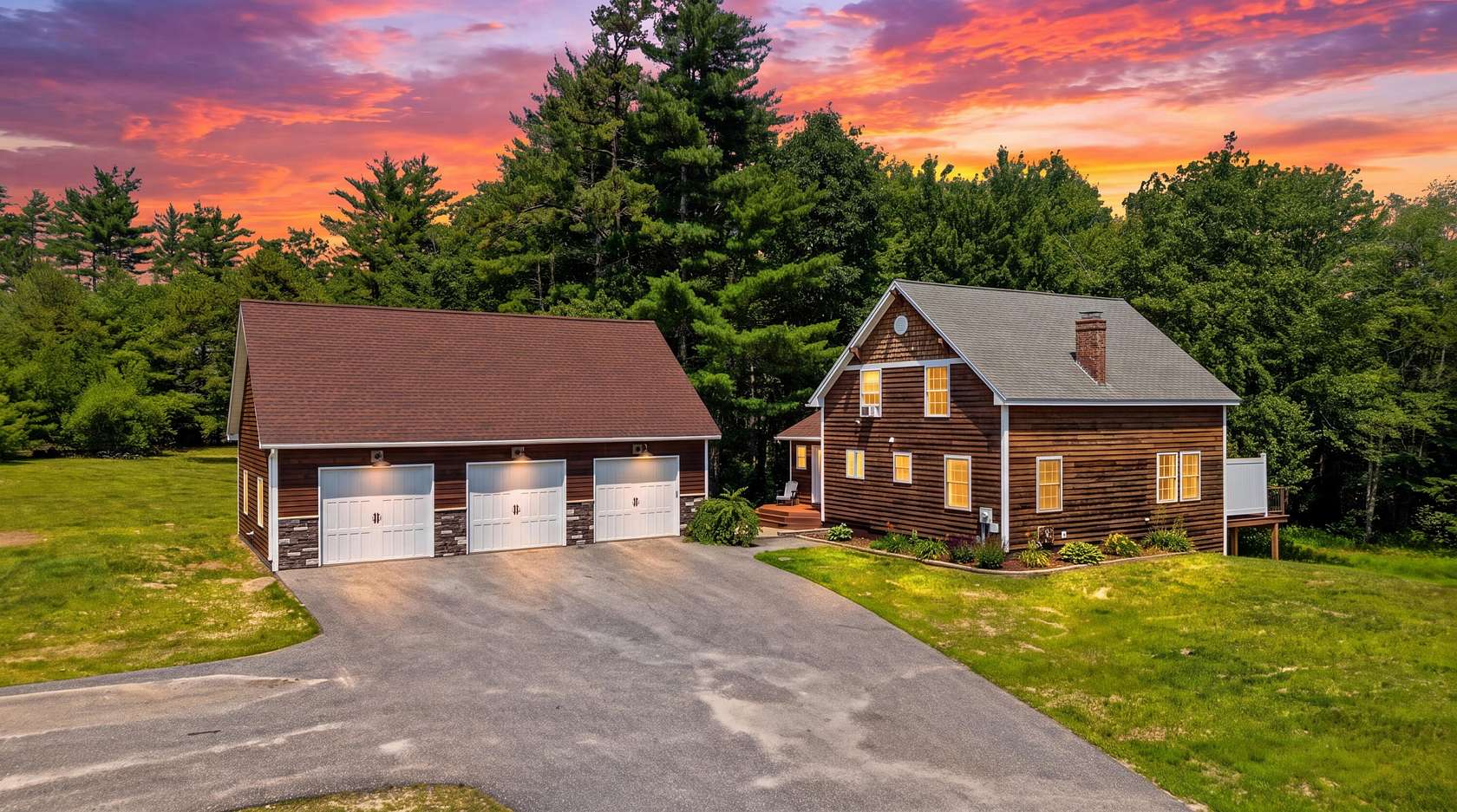 3.6 Acres of Land with Home for Sale in Baldwin Town, Maine